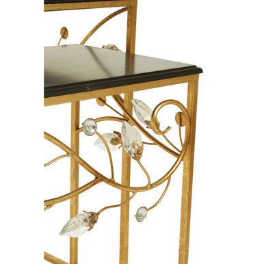 Yaxi Set Of 2 Tables With Black Wooden Top - image 5