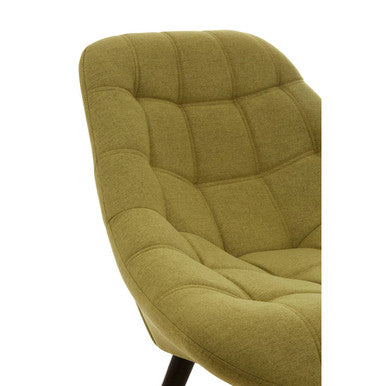Stockholm Green Fabric Chair