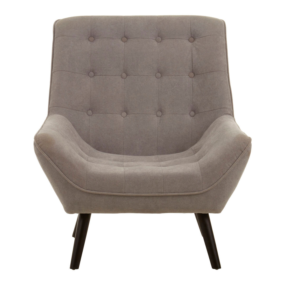 Stockholm Grey Linen Effect Accent Chair