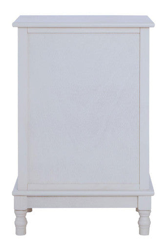 Heritage White 3 Drawer Chest