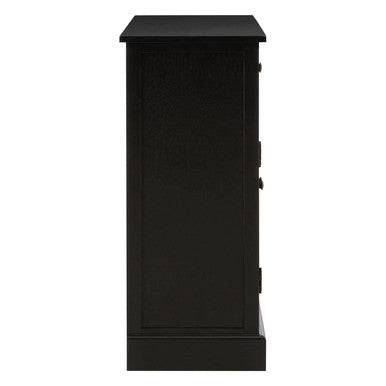 Heritage Black Wooden Sideboard