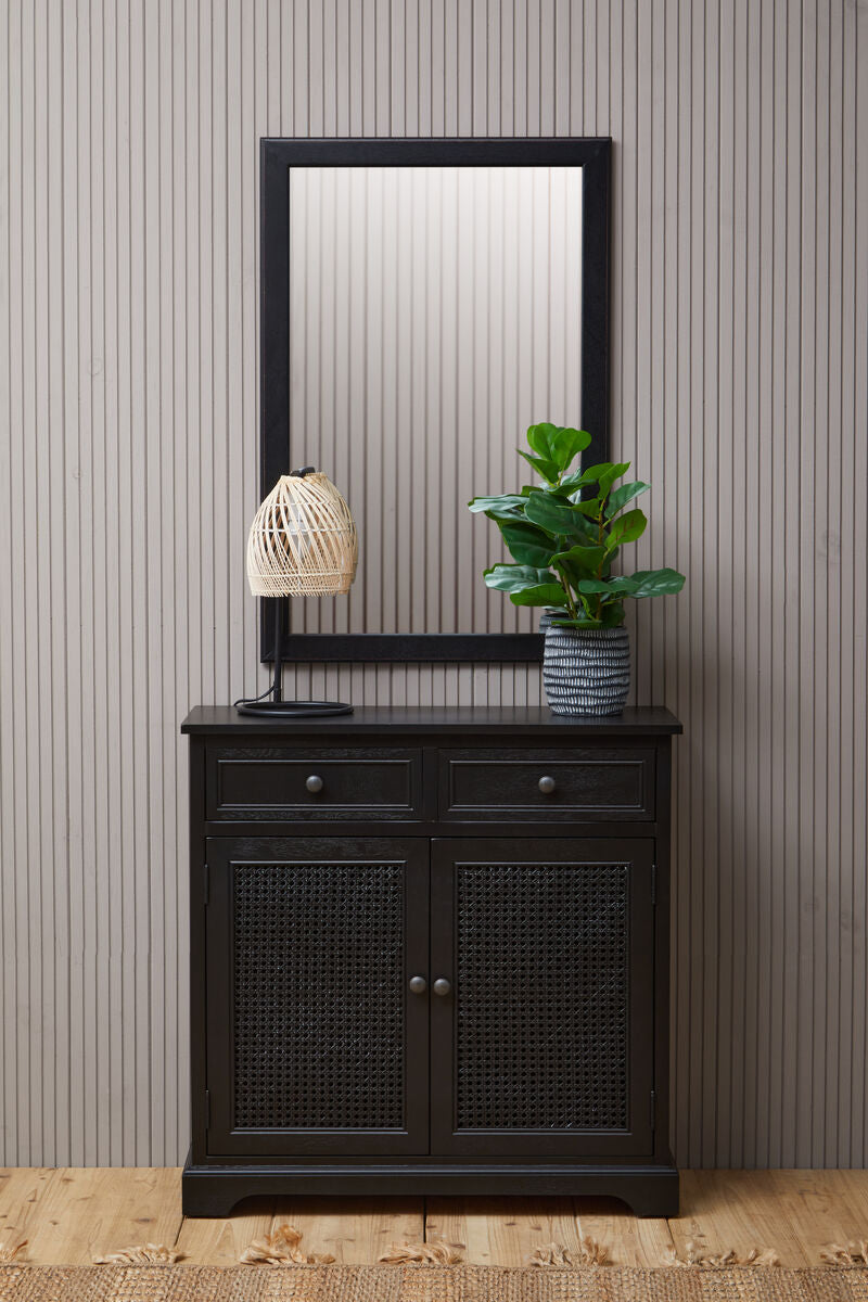 Heritage Black Wooden Sideboard
