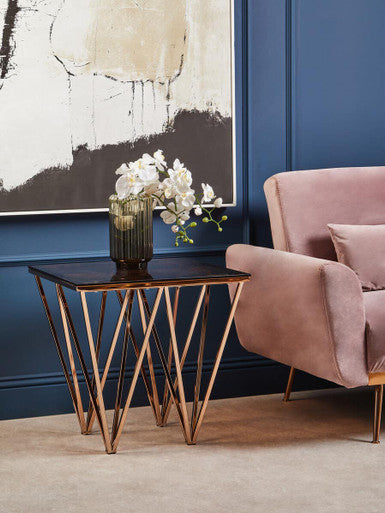 Pink Velvet Sofa Bed, Hatton