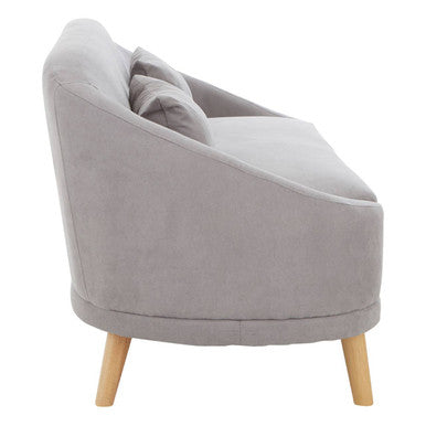 Holland Grey Linen Sofa