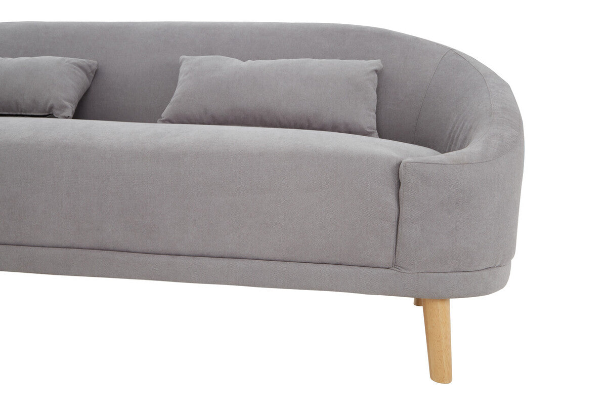 Holland Grey Linen Sofa
