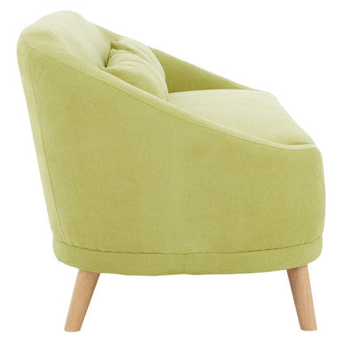 Holland Green Linen Sofa