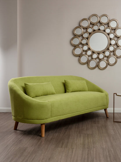 Holland Green Linen Sofa