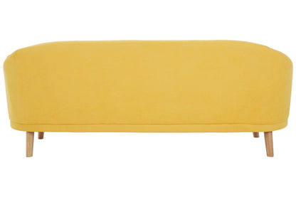 Holland Yellow Linen Sofa