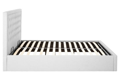 Hannah Light Grey King Size Ottoman Bed - Image 6