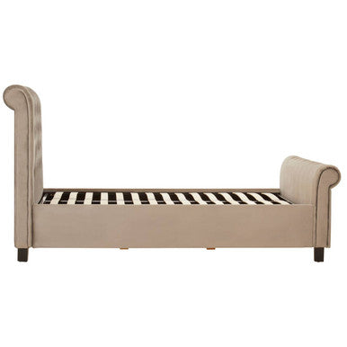 Orlando Grey Ottoman Double Bed