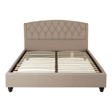 Josephine Beige King Bed