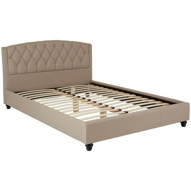 Josephine Beige King Bed