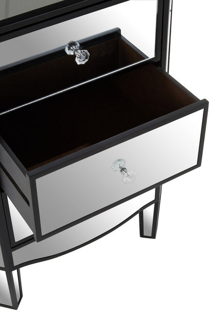 Tiffany 3 Drawer Mirrored Chest
