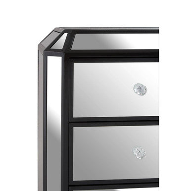 Tiffany 3 Drawer Mirrored Chest