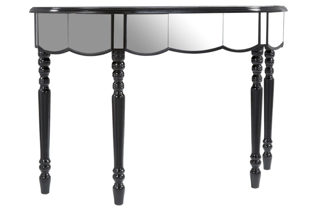 Tiffany Mirrored Console Table