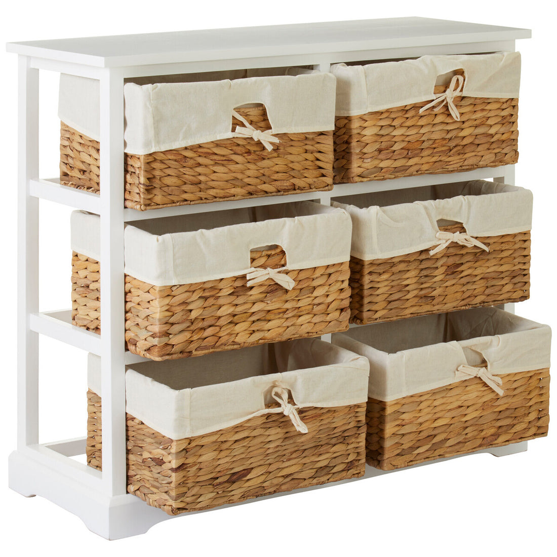 Ashby 6 Seagrass Drawer Chest