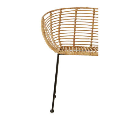 Lagom Natural Rattan Rounded Chair