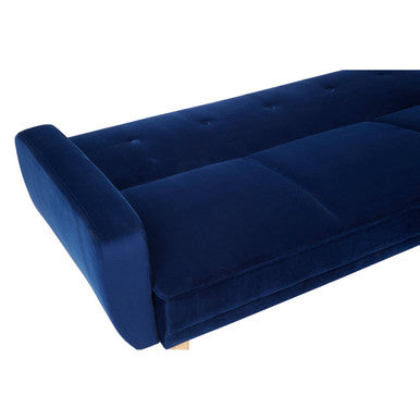 3 Seater Navy Sofa Bed, Serene