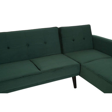 3 Seater Green Sofa Bed, Serene