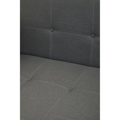 Grey Linen Corner Sofas Bed, Hansa Hagen