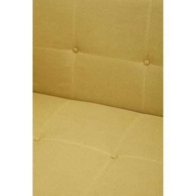 Olive Linen Corner Sofas Bed, Hansa Hagen