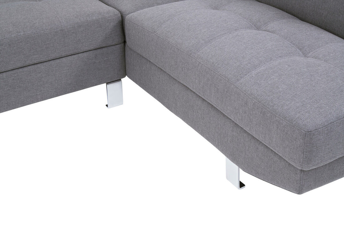 Grey Linen Corner Sofas, Hanover - image 19