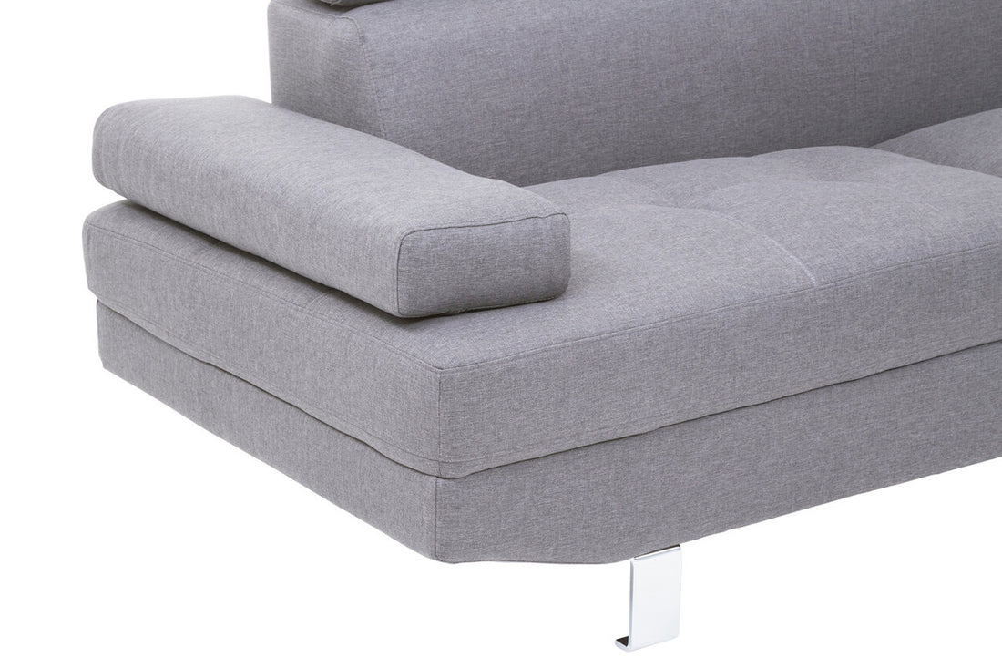 Grey Linen Corner Sofas, Hanover - image 20