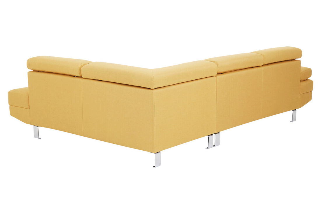 Ochre Linen Corner Sofas, Hanover - image 10
