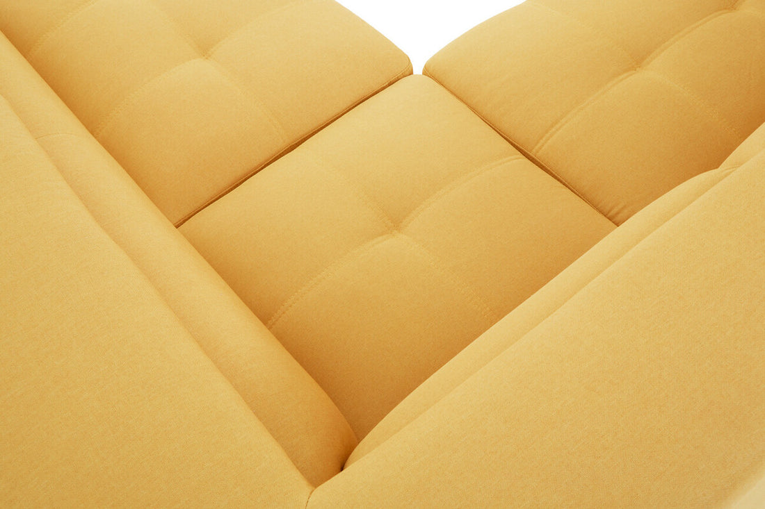 Ochre Linen Corner Sofas, Hanover - image 11