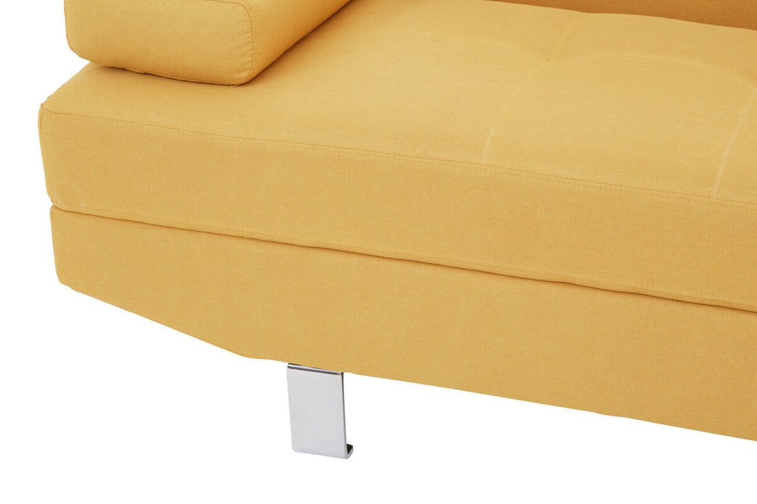 Ochre Linen Corner Sofas, Hanover - image 14