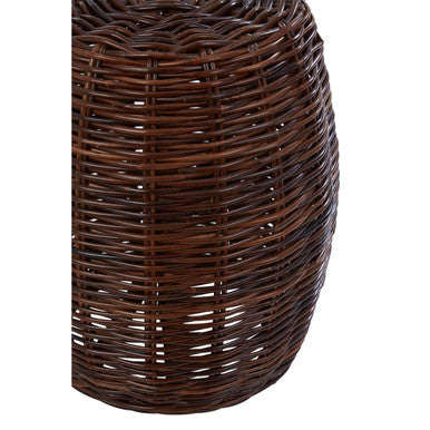 Maka Natural Croco Rattan Stool - image 4