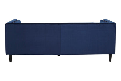 Felisa 3 Seat Midnight Velvet Sofa