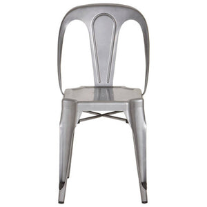 Grange Grey Metal Chair