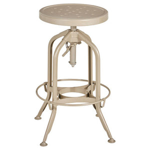 Gator Champagne Finish Adjustable Stool
