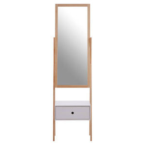 Single Drawer Floor Mirror | Rostok