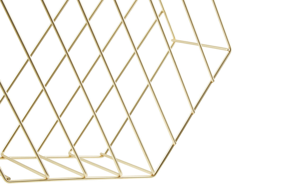 Vertex Hexagonal Magazine Rack