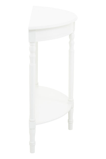 Heritage White Semi Circle Console Table - Image 4