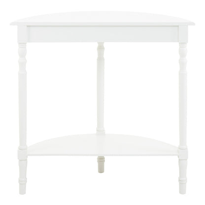 Heritage White Semi Circle Console Table - Image 2