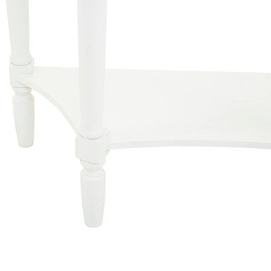 Heritage Semi Circle One Drawer Console Table
