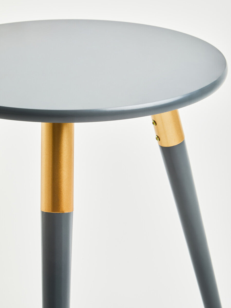 Nostra Dark Grey Side Table