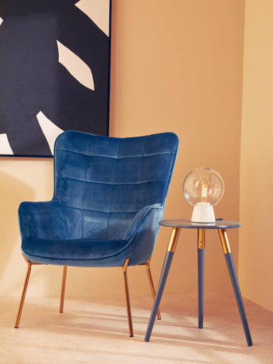 Nostra Dark Grey Side Table