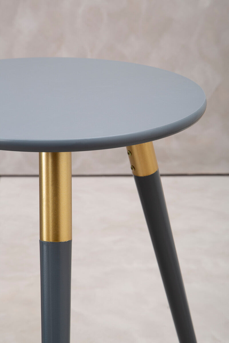 Nostra Dark Grey Side Table