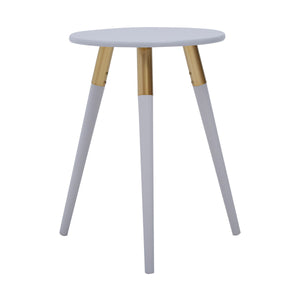 Nostra Light Grey Side Table