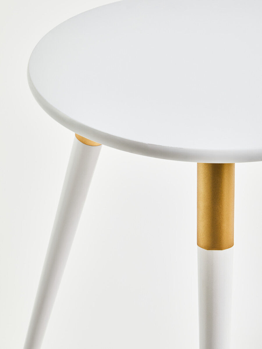 Nostra Light Grey Side Table