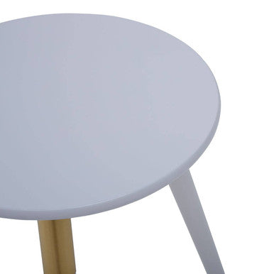 Nostra Light Grey Side Table