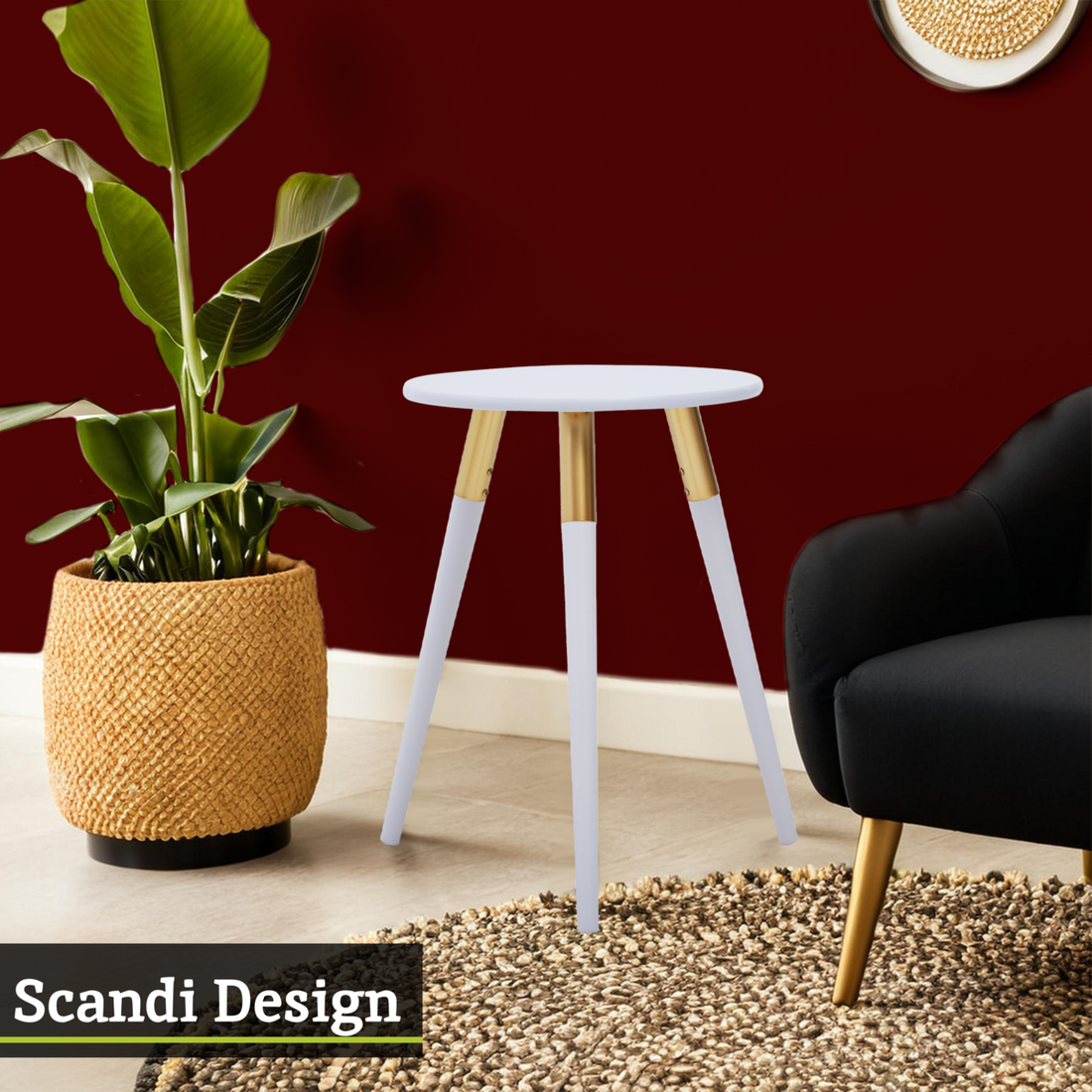 Nostra Light Grey Side Table