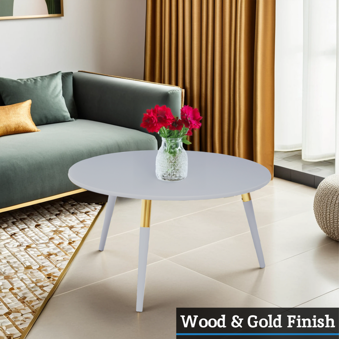 Nostra Light Grey Coffee Table