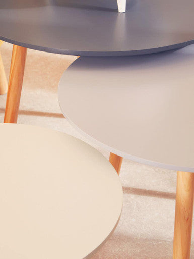 Nostra Set Of 3 Round Tables