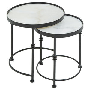 Arcana Set Of 2 Round Side Tables