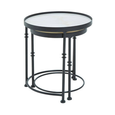 Arcana Set of 2 Round Side Tables